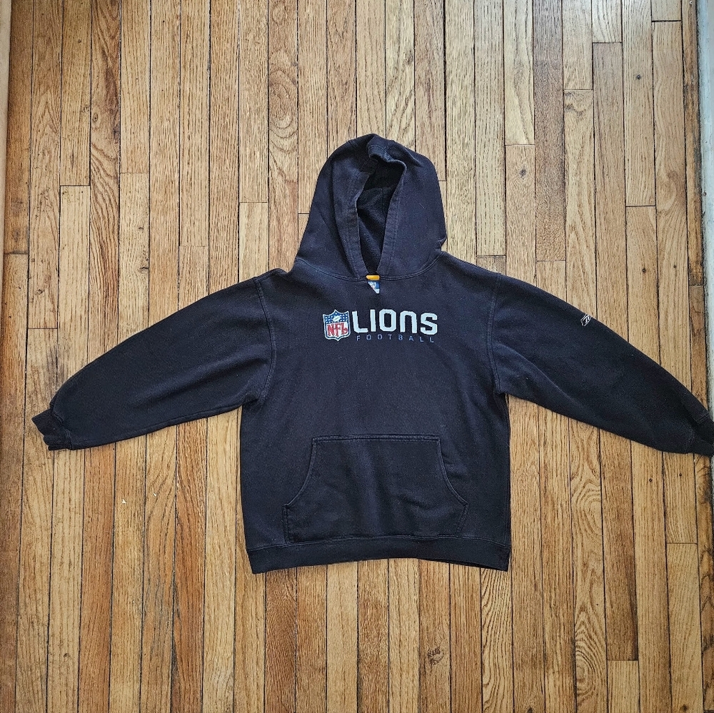 RBX NFL Detroit Lions Dark Blue Hoodie